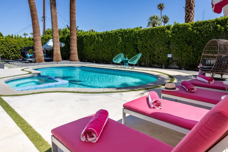 Pool Views From Lounge Chairs