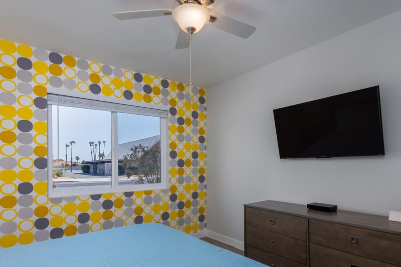 A flat screen TV in every room