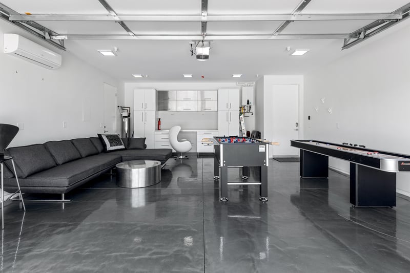Modern rec room