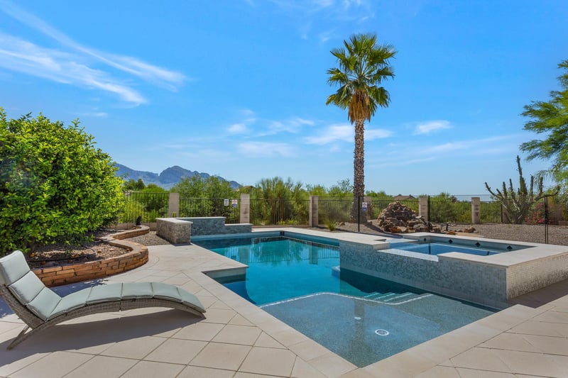Pool with Mountain Views