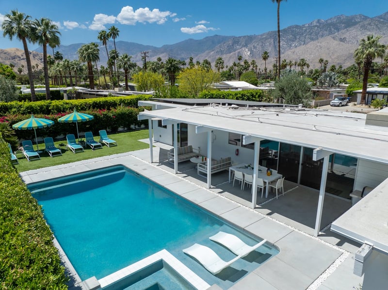 Spend all your time by the pool