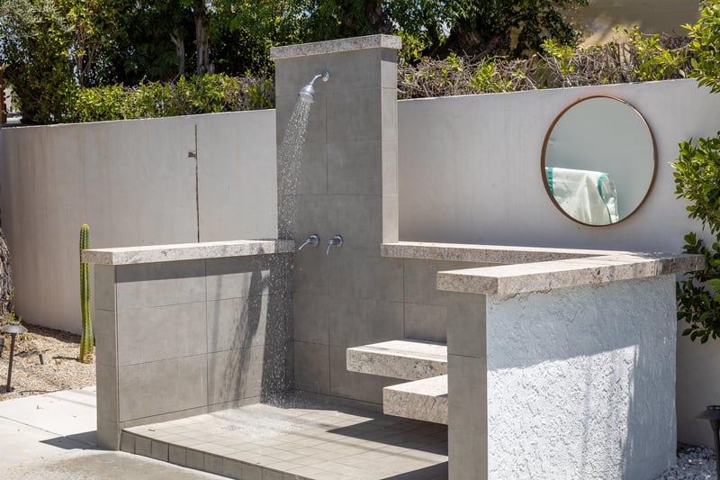 Outdoor shower