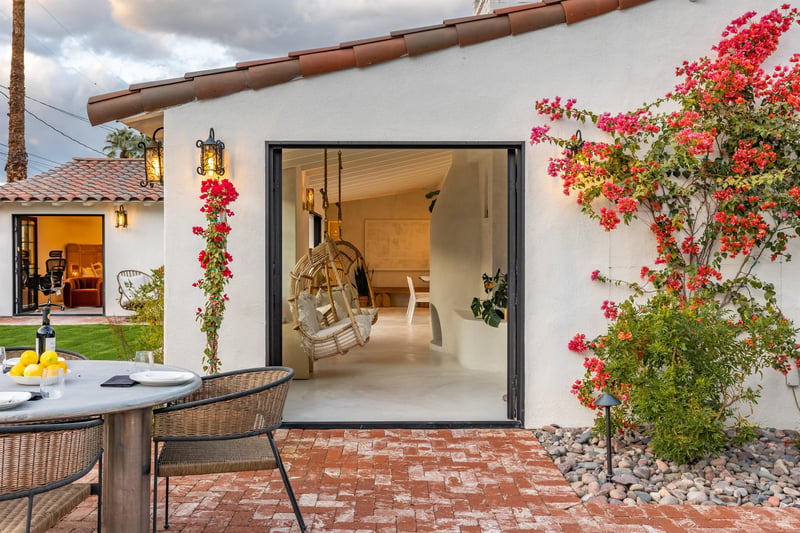 Easy patio access
