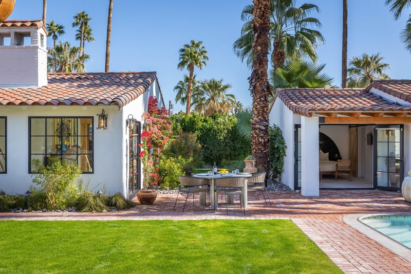 Beautiful backyard