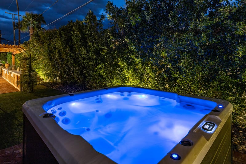 Relax and unwind in the spa