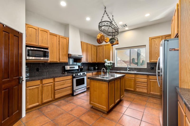 Huge kitchen
