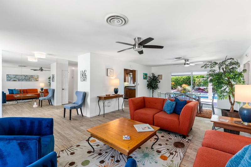 Stylish, modern design and furnishings throughout