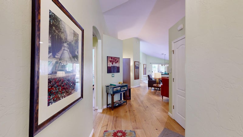 Front hallway.