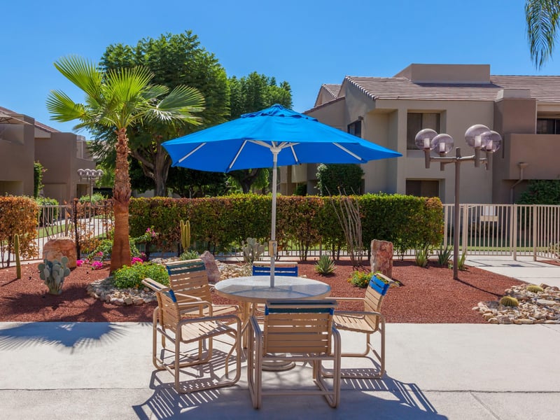 Sunny Patio Dining