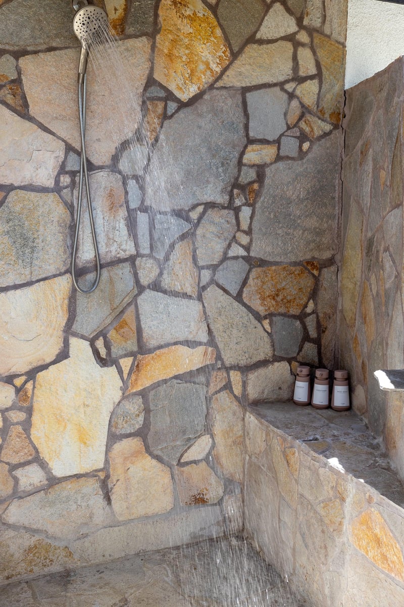 Outdoor shower