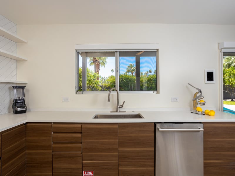 Updated Kitchen at The Fab Four at El Mirador