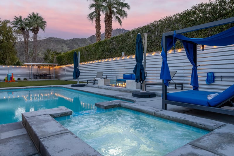 Soak in the spa
