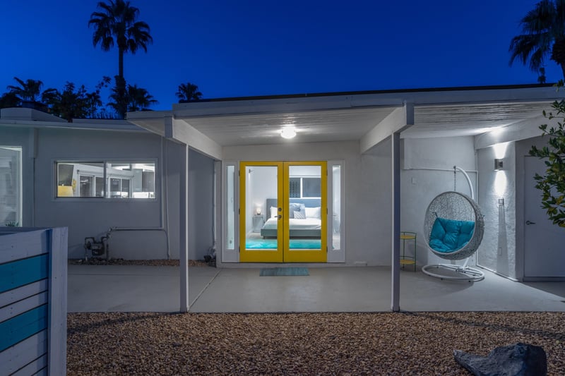 Easy patio access