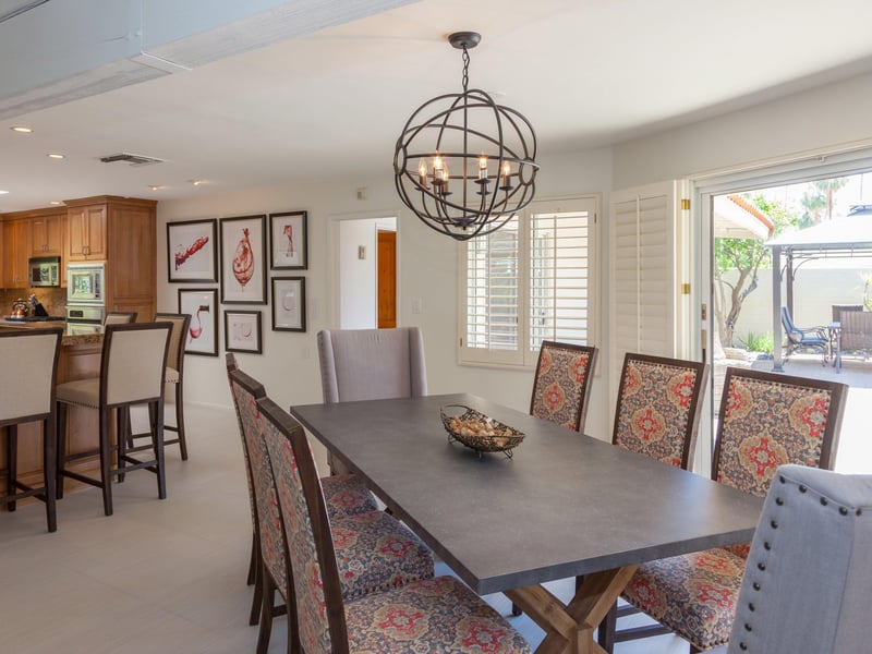 Inside dining