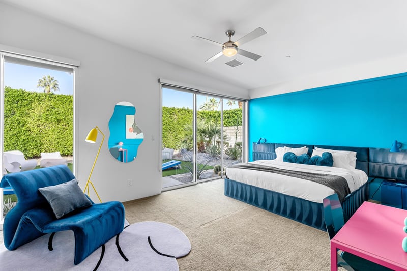 Primary Blue Room with amazing design