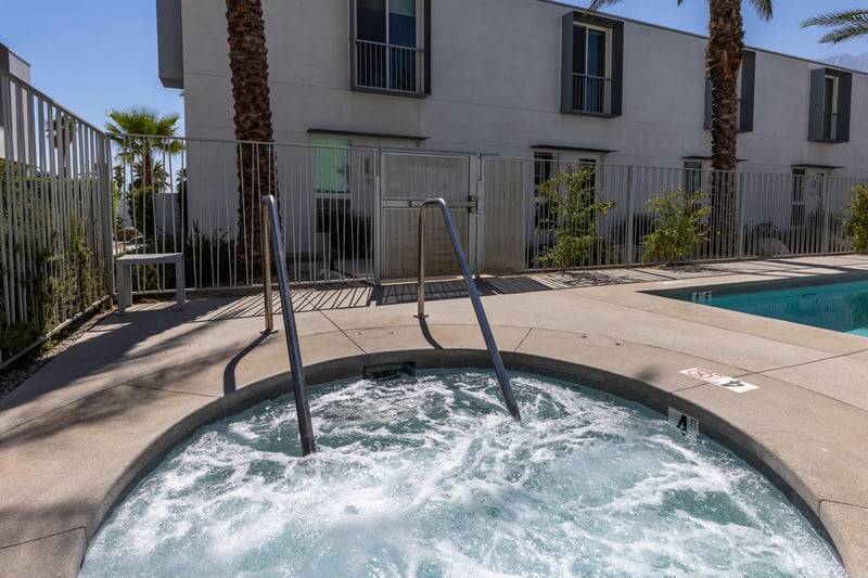 Soak in the spa