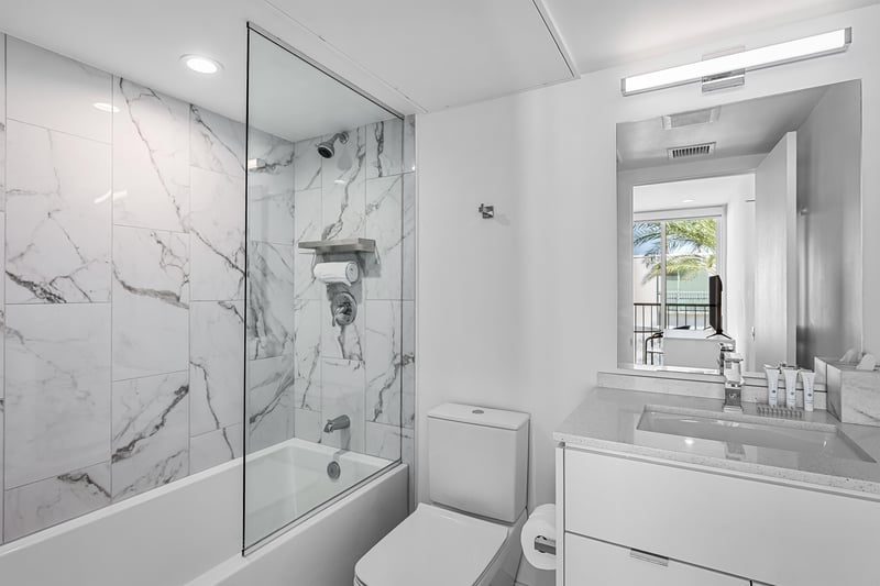 Guest shower