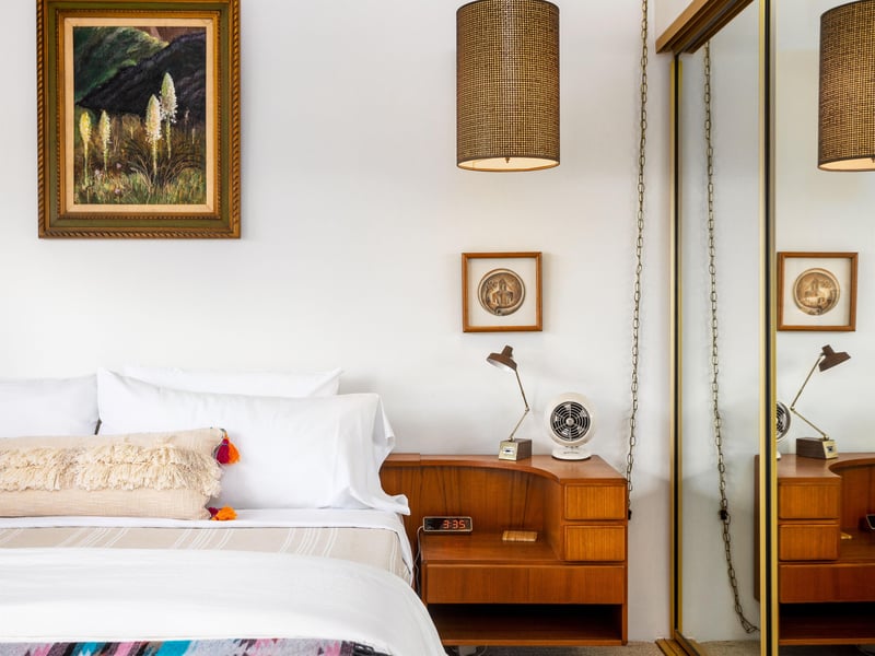 Upscale bedroom
