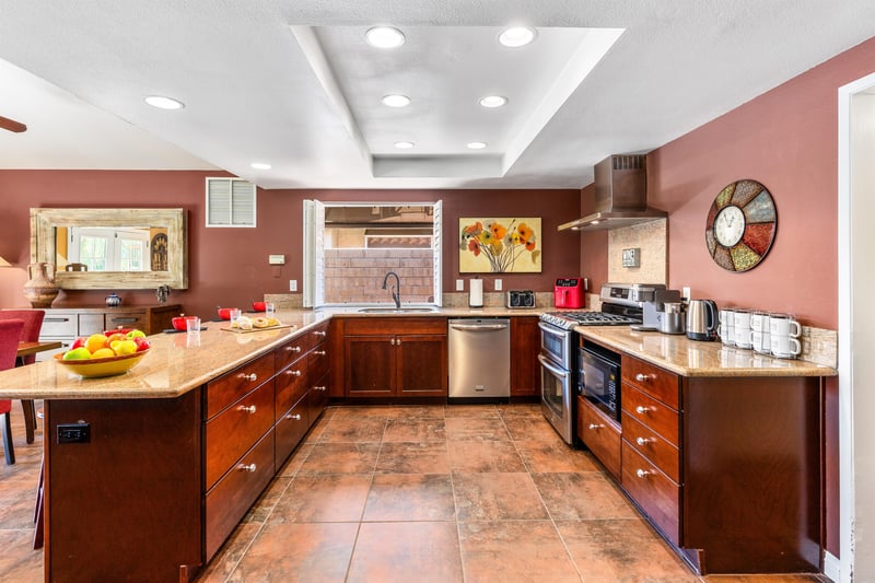 Huge kitchen