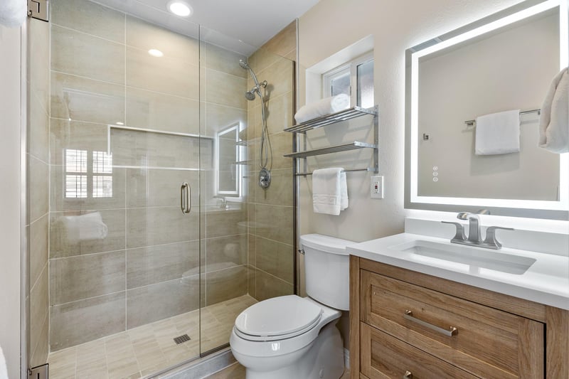 Guest shower
