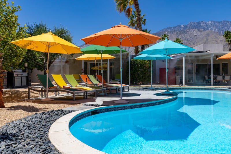 Time for a dip in the Pool at Luxe Lounge