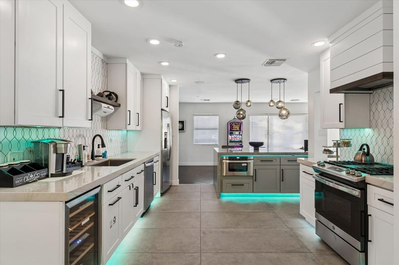 Plenty of space to cook