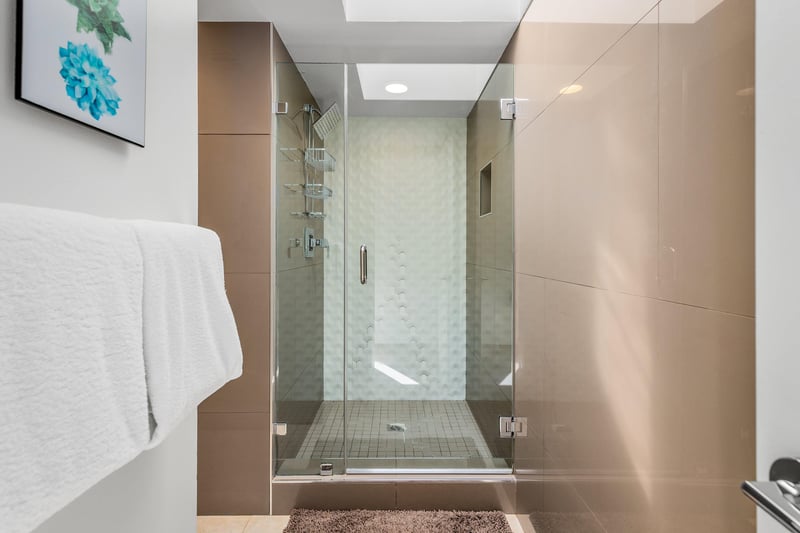 Walk in shower