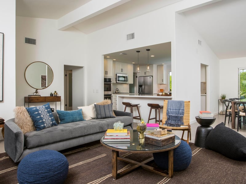 Luxurious living area