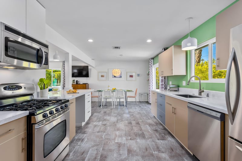 Spacious kitchen