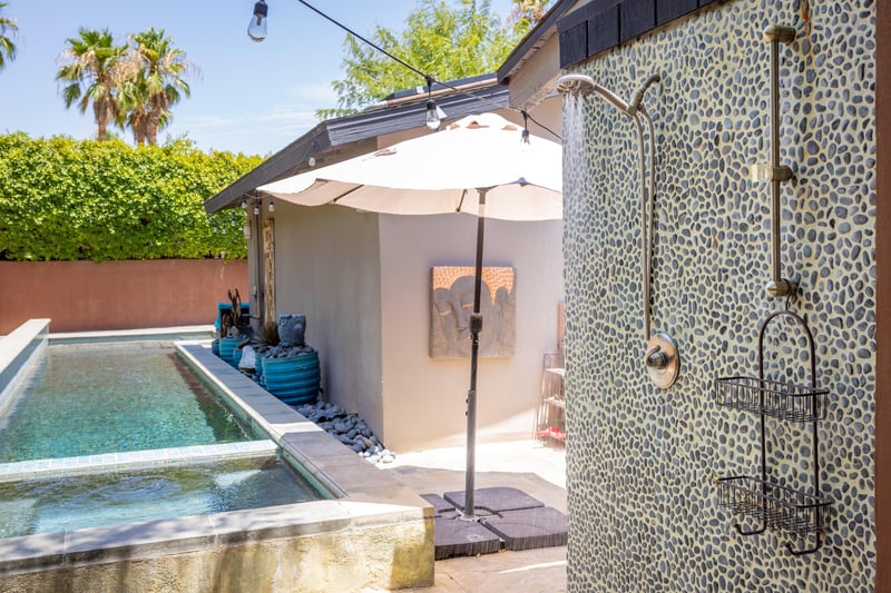Outdoor shower