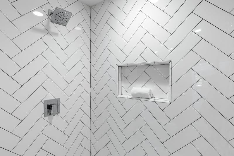 Walkin shower.