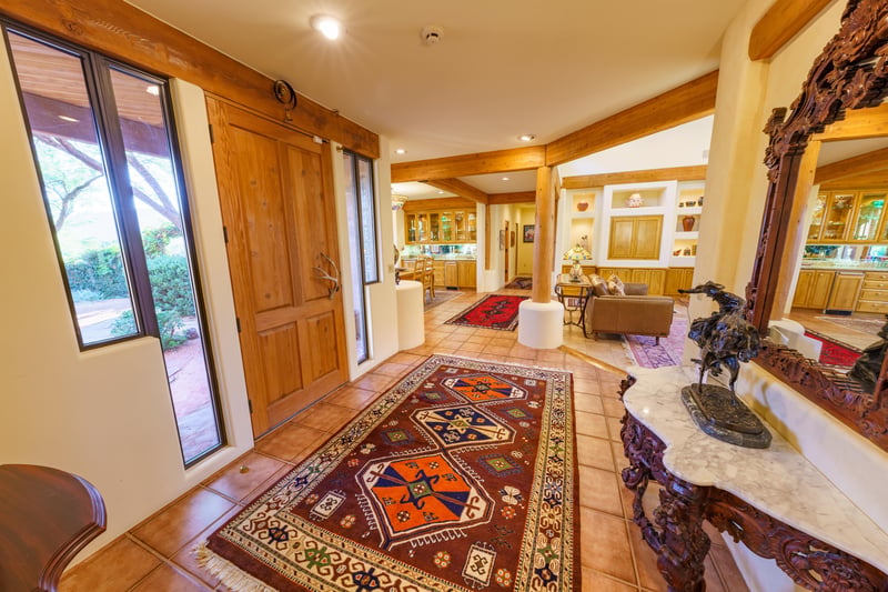 Foyer Leading From Living Room To Main Master Suite