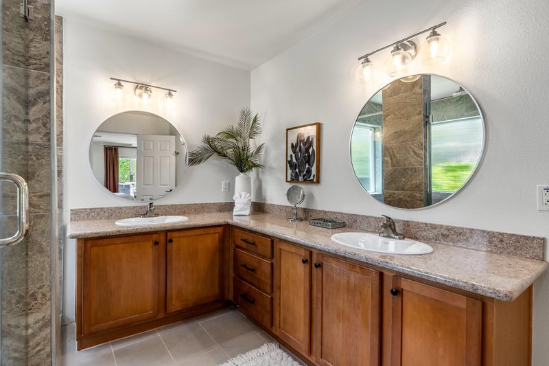 Huge guest bathroom