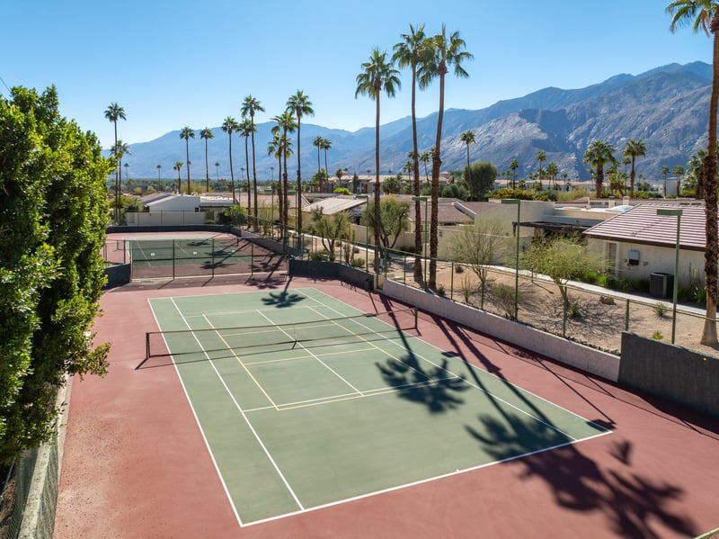 Two Tennis Courts