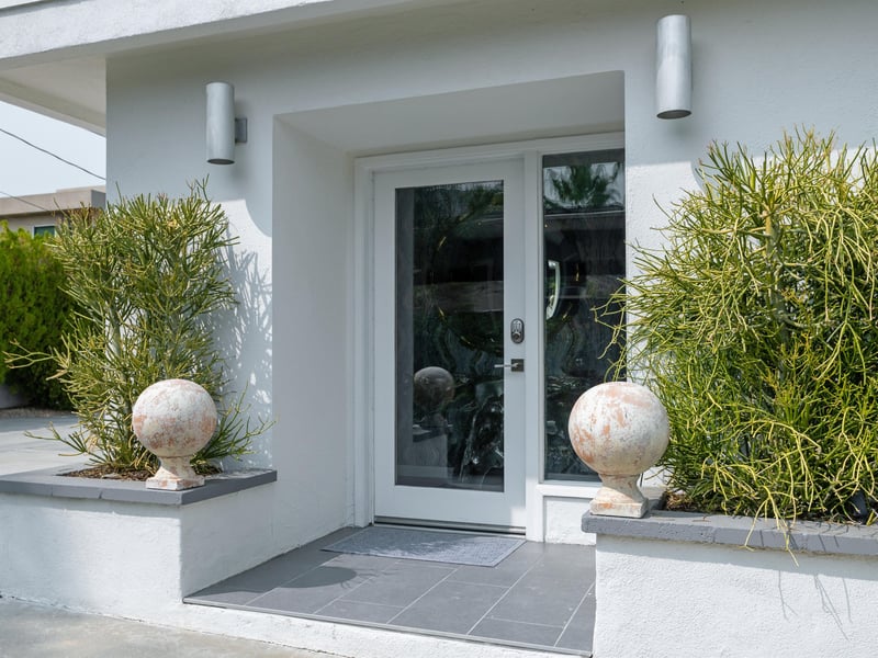 Glass Door Entrance