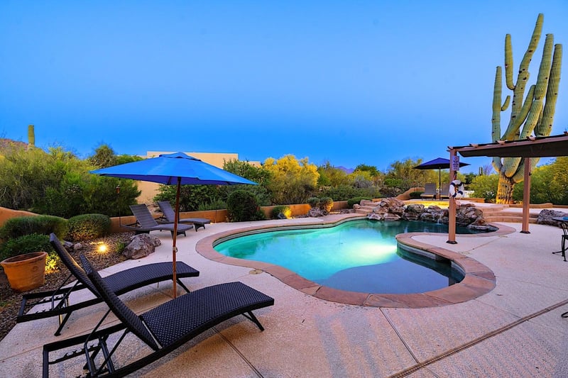 Heated Pool  Spa