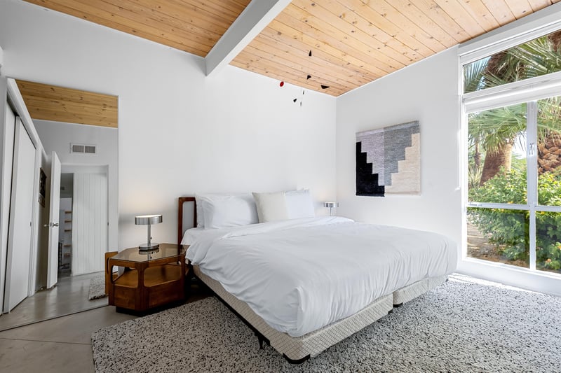 Large plush bed
