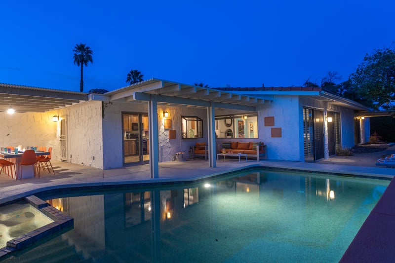 Beautiful desert evenings