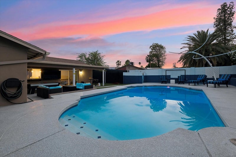 Private pool.