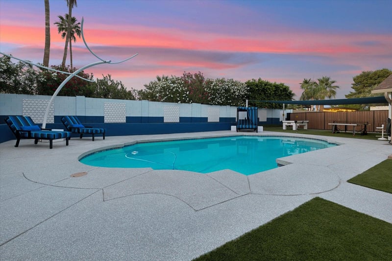 Private pool.