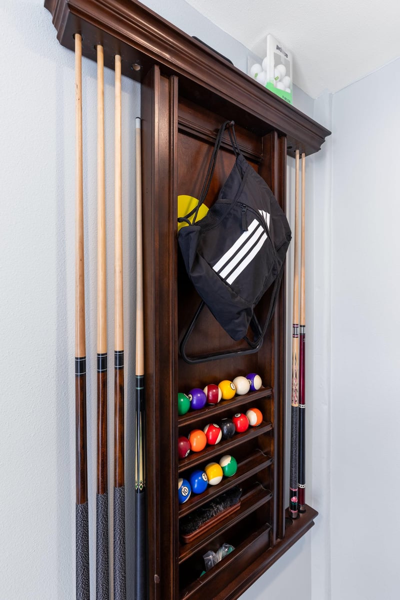 Play pool, or enjoy a game of ping pong