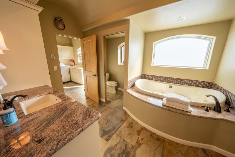 Relaxing Jetted Tub