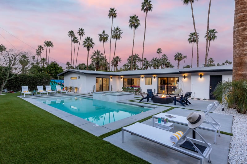 Stunning Palm Springs sunsets