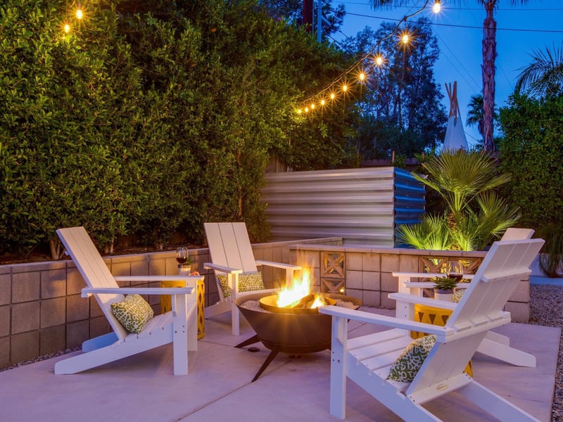 The perfect spot for a glass of wine