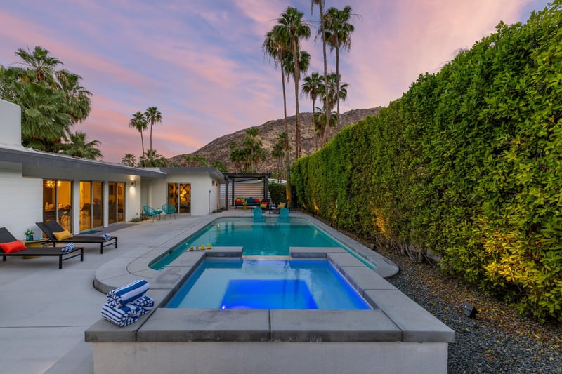 Additional shots of the beautiful pool, spa, and patio