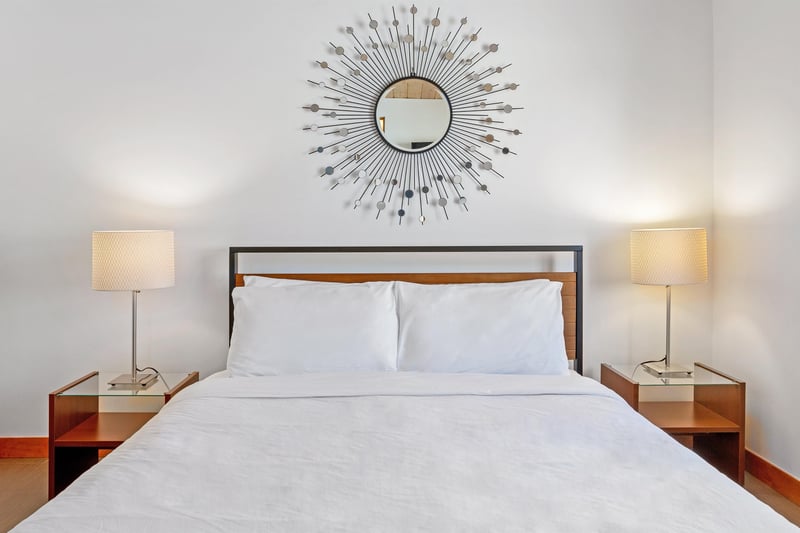 Get a  good nights sleep thanks to luxury bed