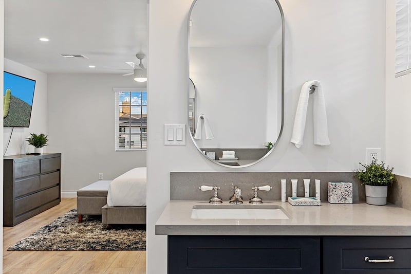 Master bathroom