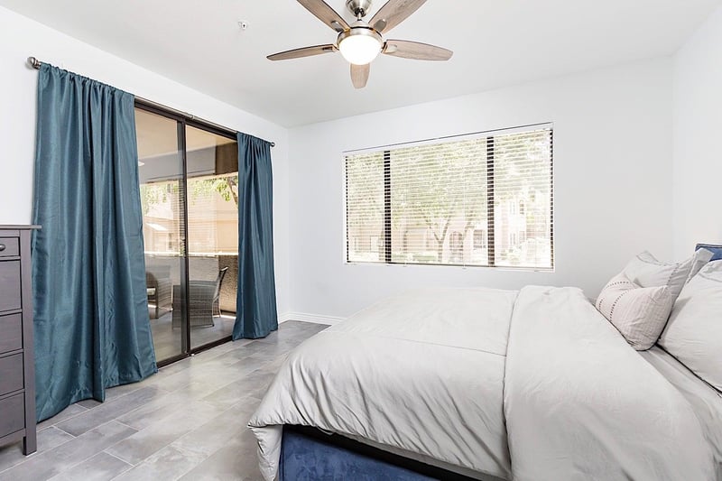 Master Suite  Access to Patio