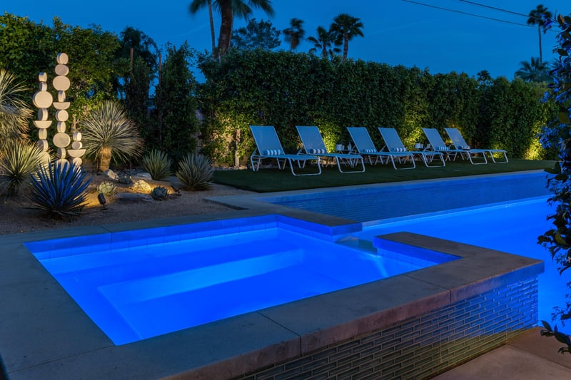 Soak in the spa