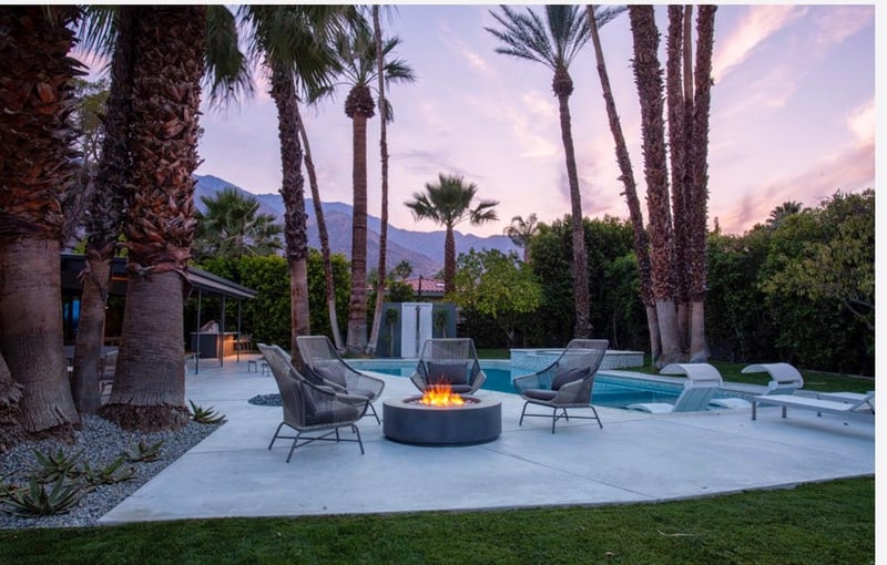 Relax by the firepit